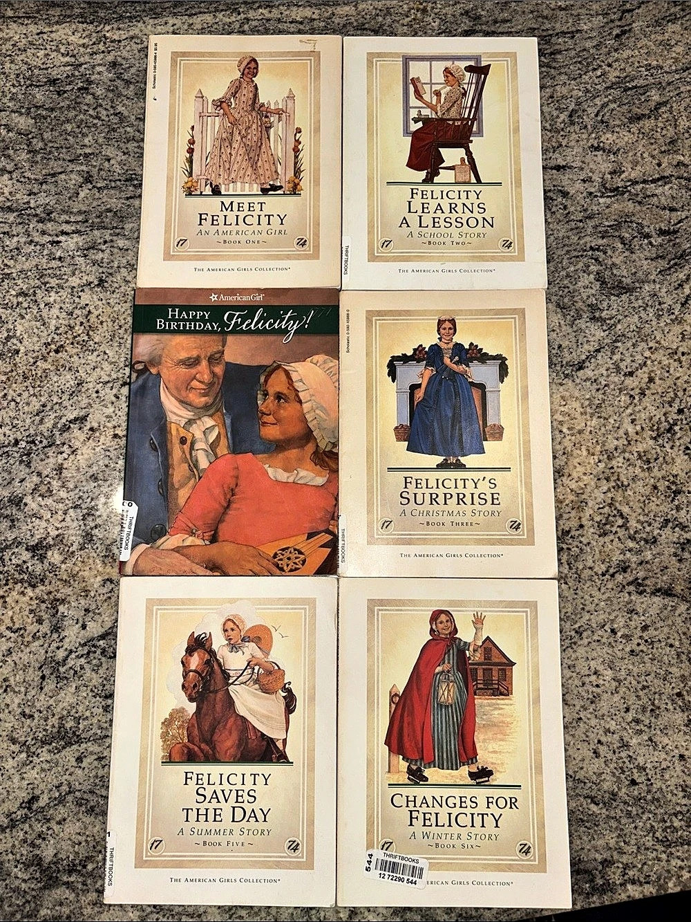 Scholastic Felicity series books American Girl Felicity Book Set